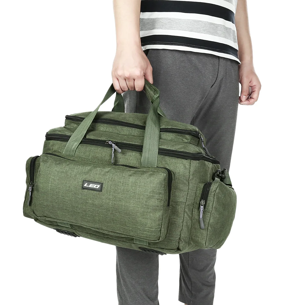 LEO Многофункциональный Рыбалка Сумки Холст приманки поясная сумка мессенджер