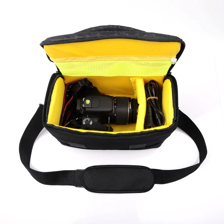 Сумка на плечо для DSLR камеры Canon EOS 77D 7D Mark II 80D 800D 760D 750D 1300D 100D 200D 5D IV III 4 5DS 6D MarkII