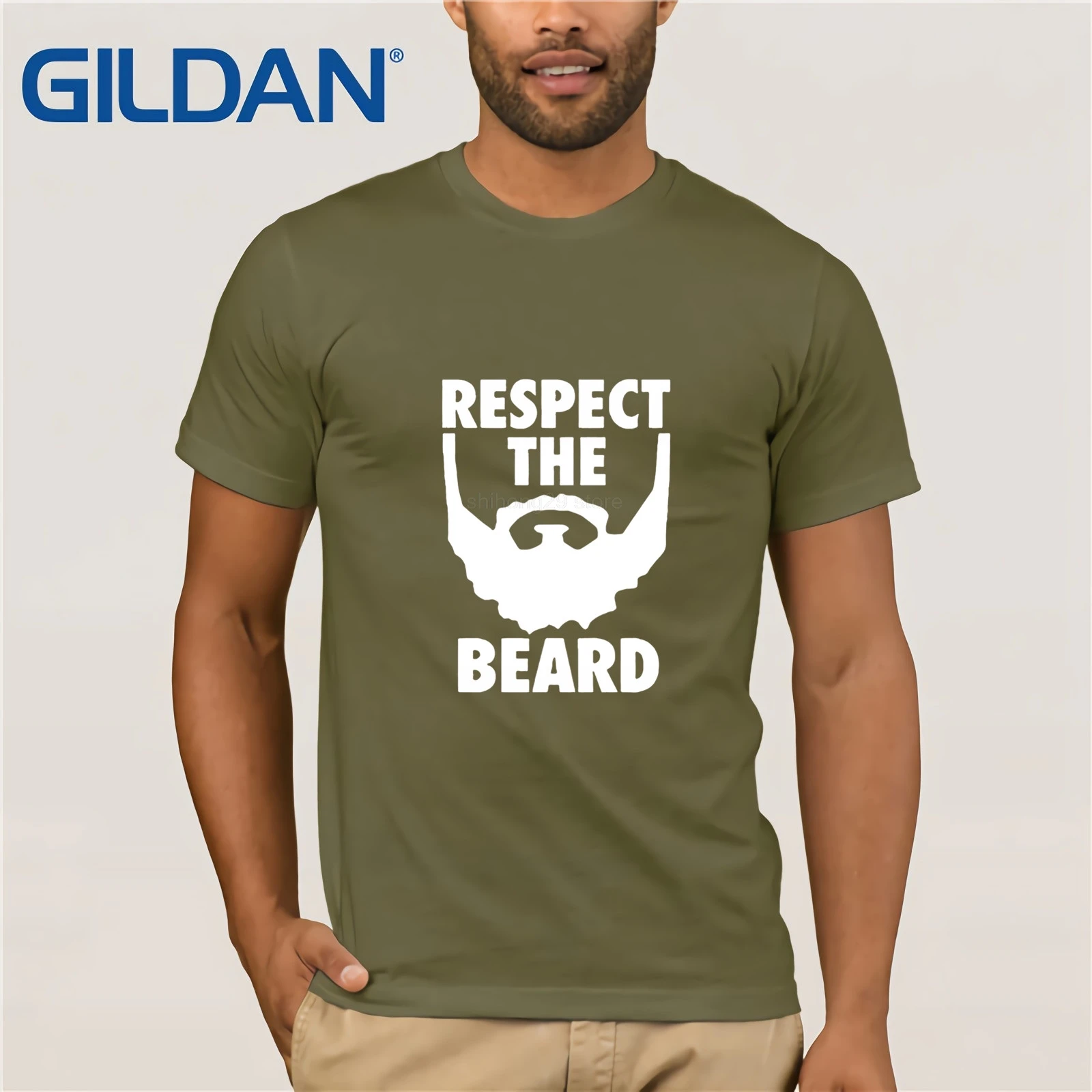 Men's Funny Respect The Beard T-Shirt Fear Harden T Shirt Men Hip Hop James Tshirt Fashion Leisure Tee Camisetas Homme | Мужская