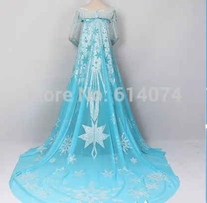 CL8 накидка принцессы Эльзы большого размера для взрослых ширина 2 6 метров новая