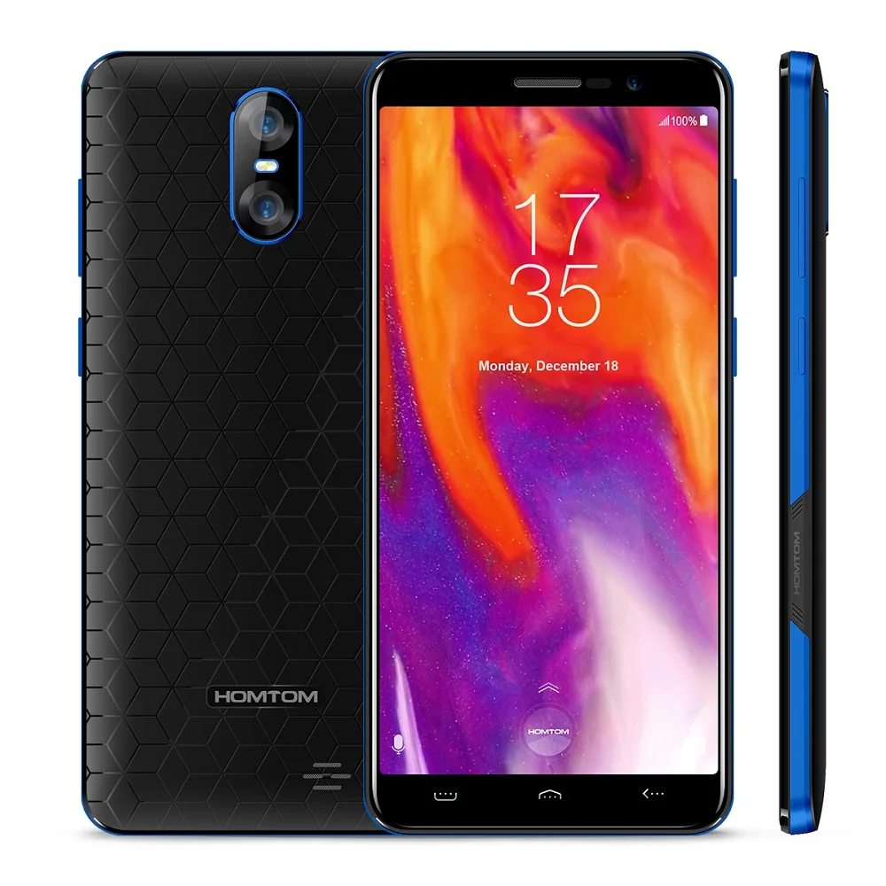 HOMTOM S12 смартфон 3G 5 0 дюйма Android 6 MTK6580 4 ядра 1 ГБ Оперативная память 8 GB Встроенная 8MP +