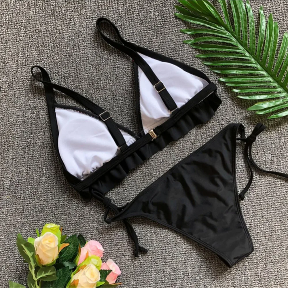 Купальник бикини женский купальник с винтажным принтом 2017|beachwear women|beachwear