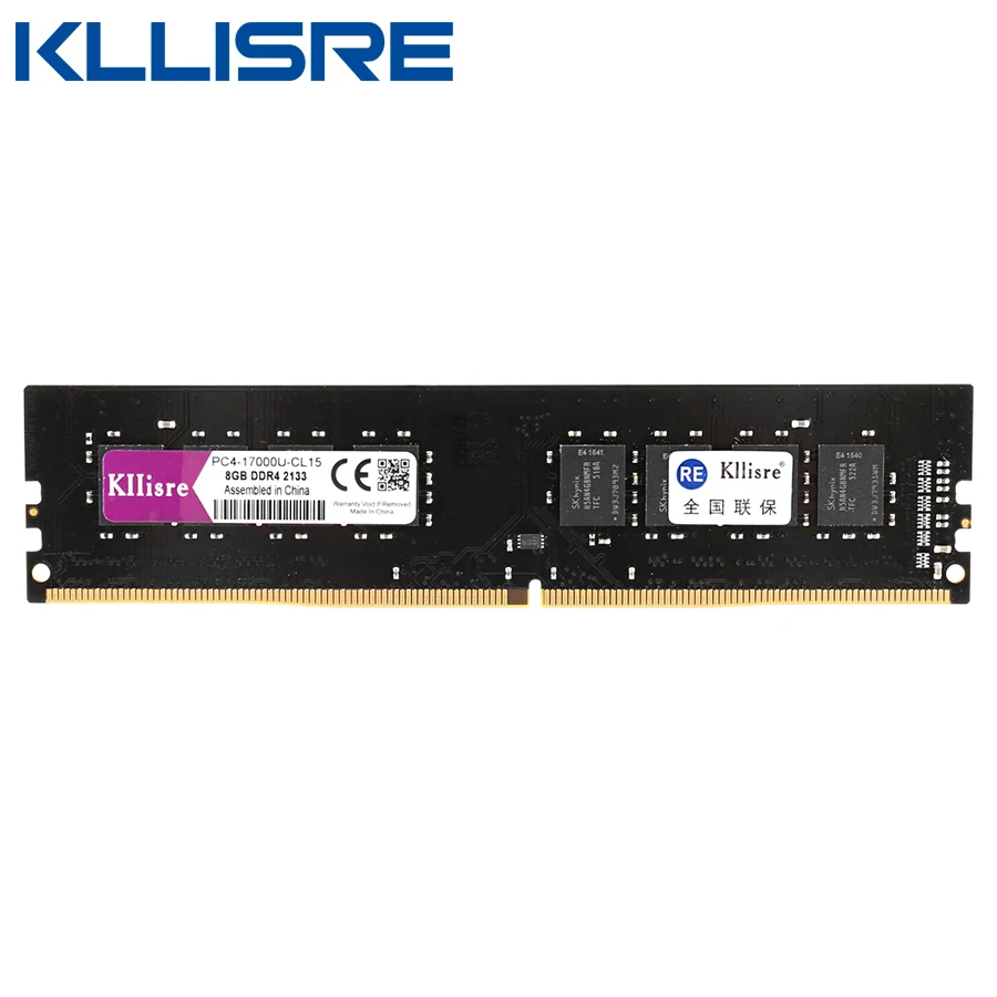 Kllisre ddr4 8 Гб 2133 МГц 2400 память для компьютера 1 2 V модуль памяти DIMM Новинка|desktop memory|ddr4