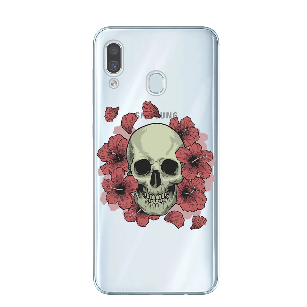 For Samsung Galaxy A30 A305 Case Silicone TPU Soft Phone A50 A505 A10 A20 A40 A70 2019 New Cover | Мобильные телефоны и