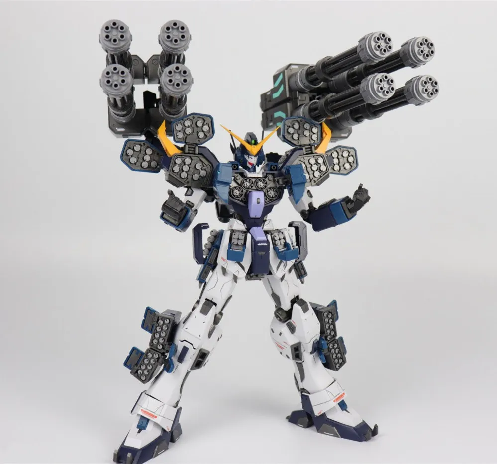 Супер Нова модель 1:100 MG XXXG-01H2 Heavyarms изготовленный на заказ воина гундама EW Mo Kai DC009