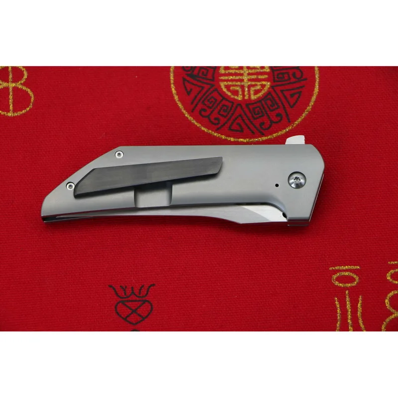 DICORIA Flipper CPM154 лезвие TC4 титановая ручка складной нож Открытый Отдых Охота выживания карманные Фруктовые Ножи EDC инструменты