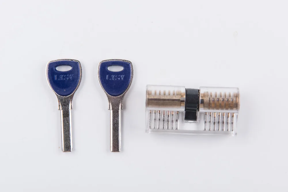 Регулируемый прозрачный медный замок для обучения навыкам профессиональный