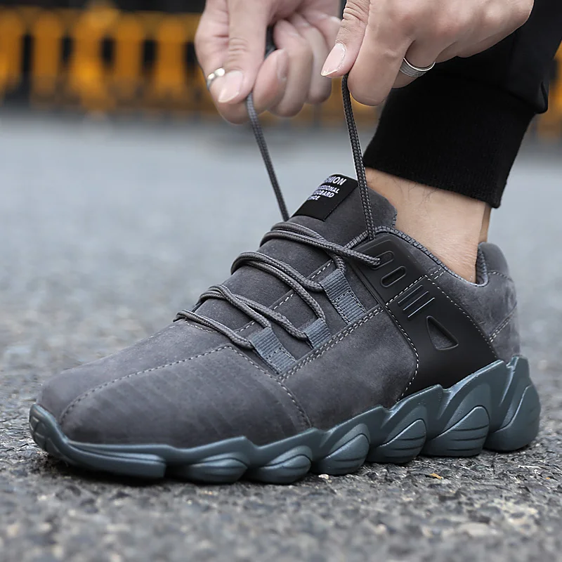 Masorini 2019 New Fashion Flock Shoes Men Keep Warm Sneakers Cotton Fabric Lace-Up Comfortable Male Best-Selling Footwear WW-283 |