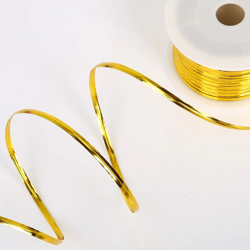 4мм цветной металлический проволочный поворотный зажим для свадебных тортов и попсов, упаковки леденцов в целлофановые пакеты, веревка, 100 ярдов/рулон.