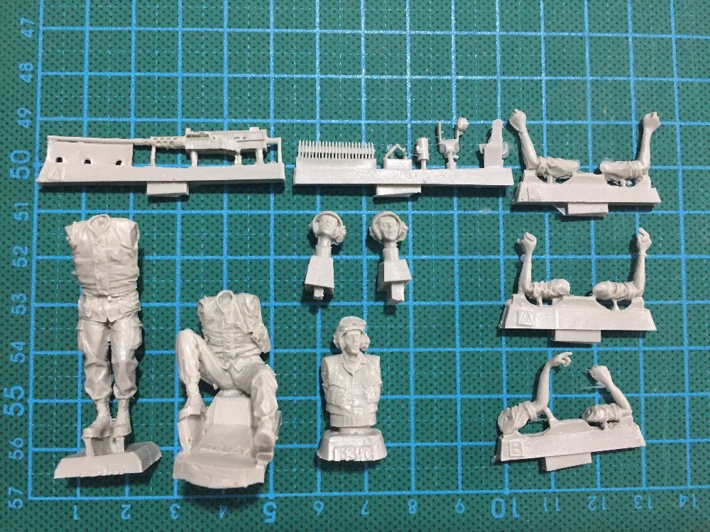 1/35 масштаб Неокрашенная Смола рисунок Вьетнамская война США танкеры