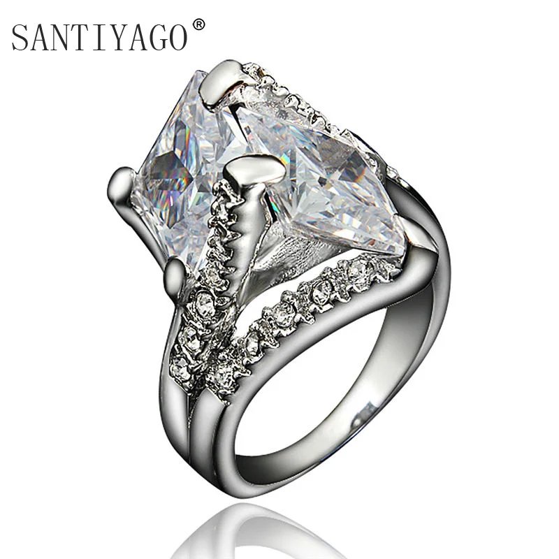Женское кольцо с золотым покрытием для помолвки в индийском стиле|engagement rings for