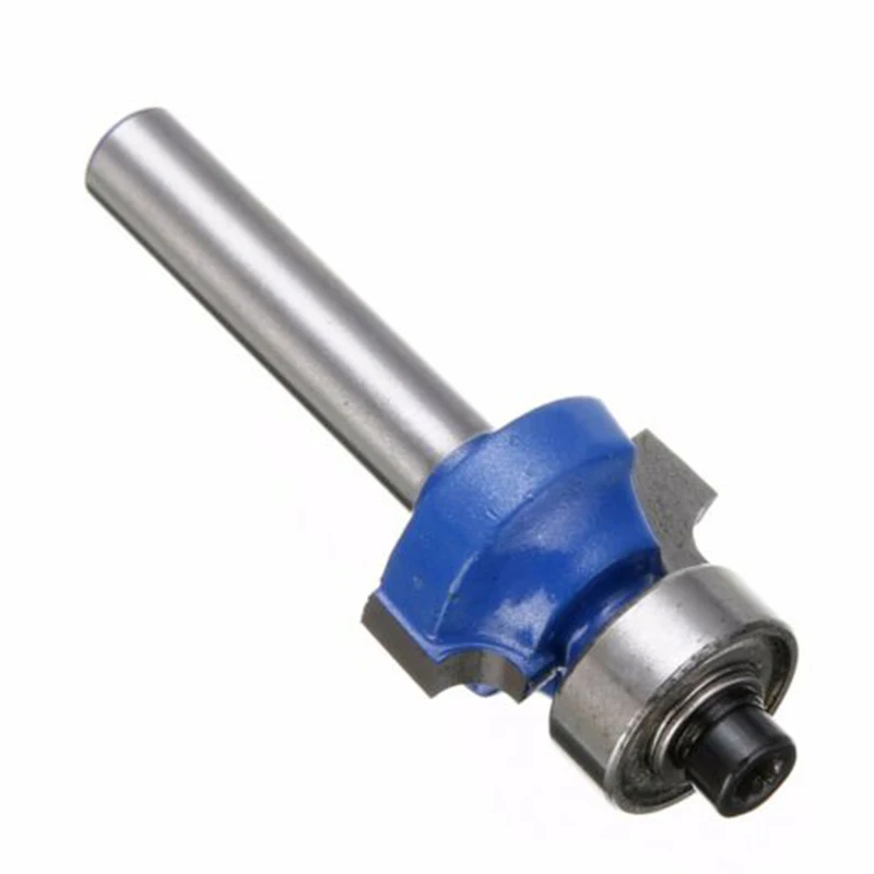 

1/4 Inch Shank Woodworking Router Bit Radius Round Over Dual Edge Cutter Tools