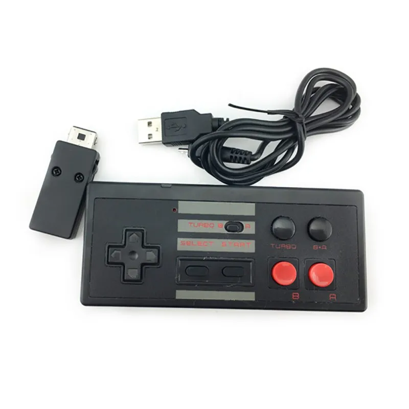Беспроводной мини контроллер 2 4G для Nintendo NES Classic Edition беспроводной совместимый с