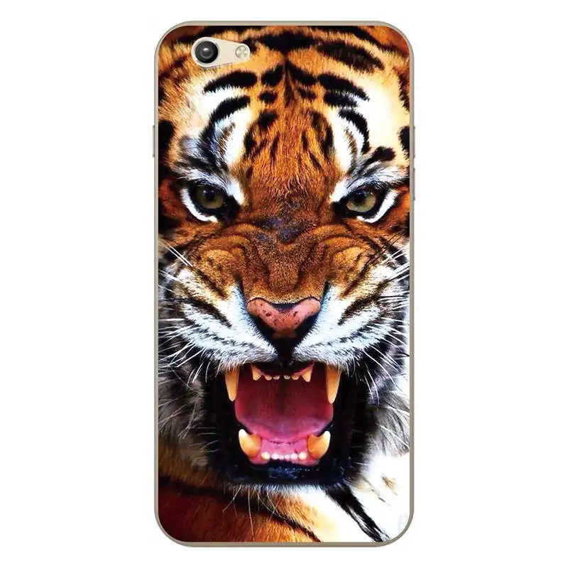 For BQ BQS-5505 Amsterdam Case 5.5&quot Mobile Phone Back Cover Bag Fearsome Animal BQS 5505 BQ5505 BQS5505 |