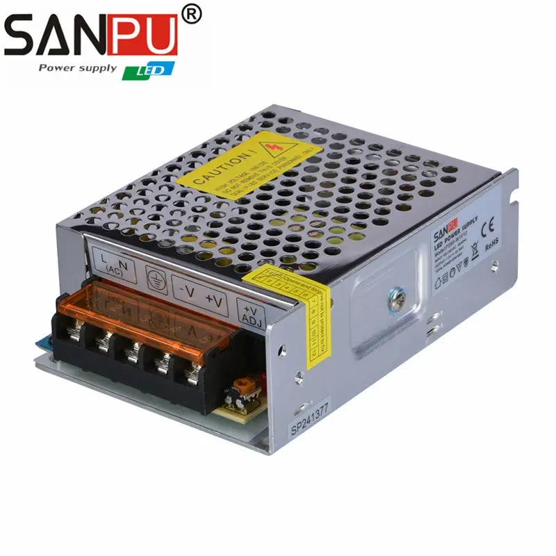 60W 12V 5A Маленький 2017 Новое прибытие питания 12 В 220V блок светодиодной ленты Один