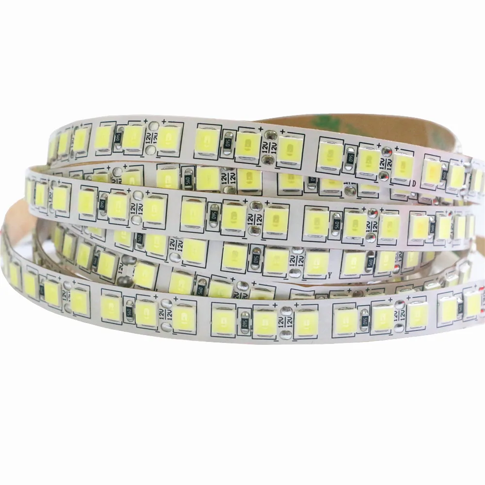 DC 12V Светодиодная лента 5054 5m 600 leds Гибкая светодиодная 60 120 leds/m более яркая чем 5050