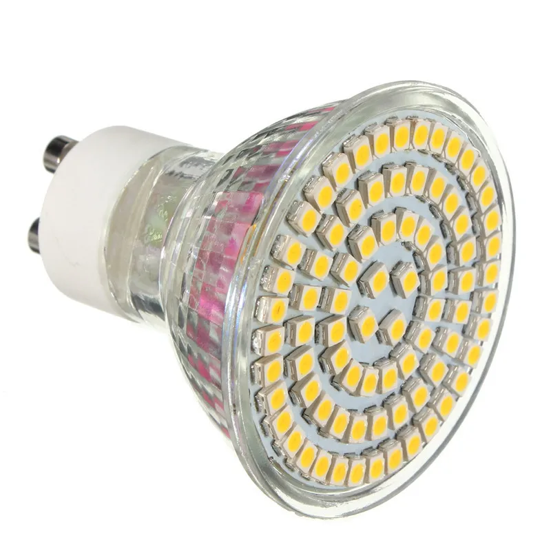 10 шт. GU10 6 Вт 80LED 3528 SMD Светодиодная лампа для точечного освещения