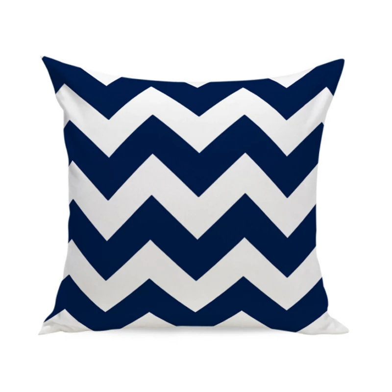 Наволочка Геометрическая фланелевая наволочка простая домашняя декоративная