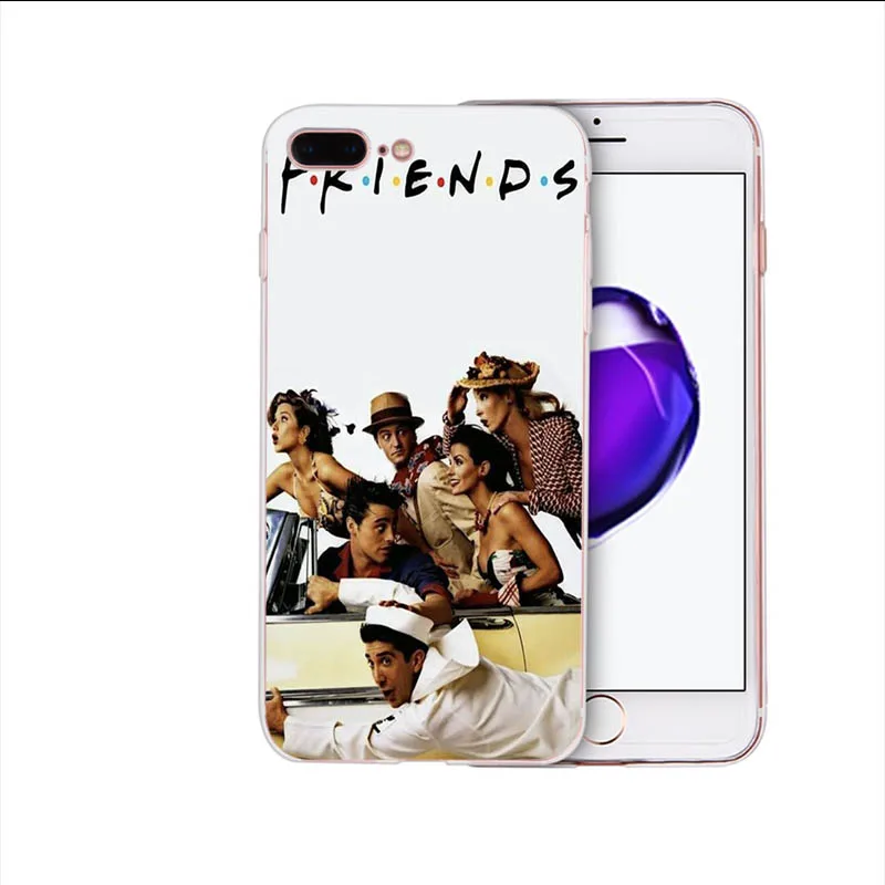 case 9 Мягкий чехол для телефона для iPhone 7 Plus, 8, X, 6, 6 S, Plus, 5, 5S SE XS MAX XR друзей ТВ шоу Забавный Центральная кофейня парк TPU Защитный чехол Coque Fundas - Цвет: case 9