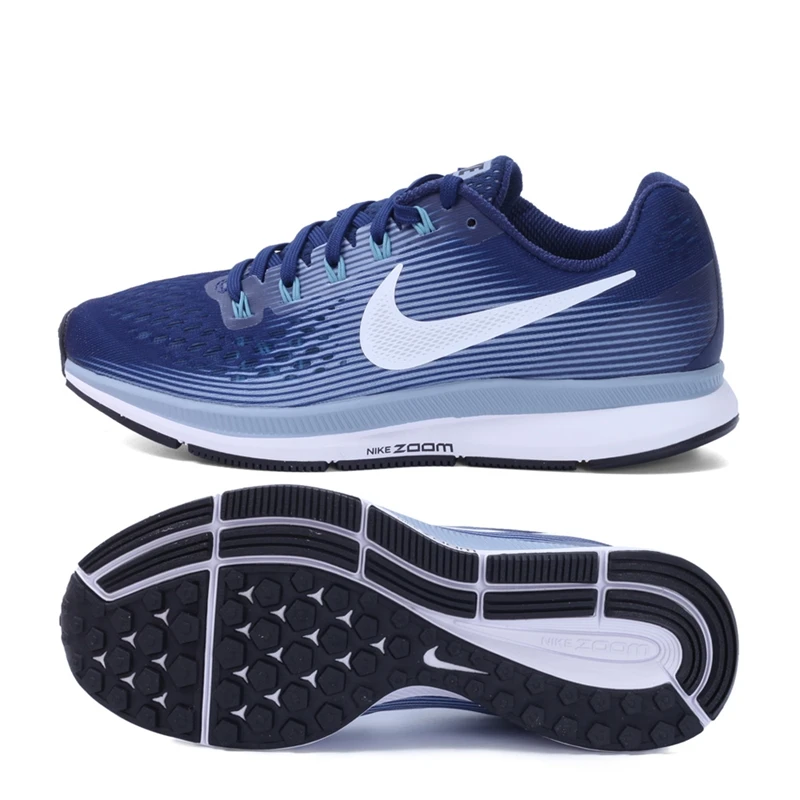 Оригинальный Новинка 2017 NIKE AIR ZOOM PEGASUS 34 Для женщин Кроссовки для бега Спортивная