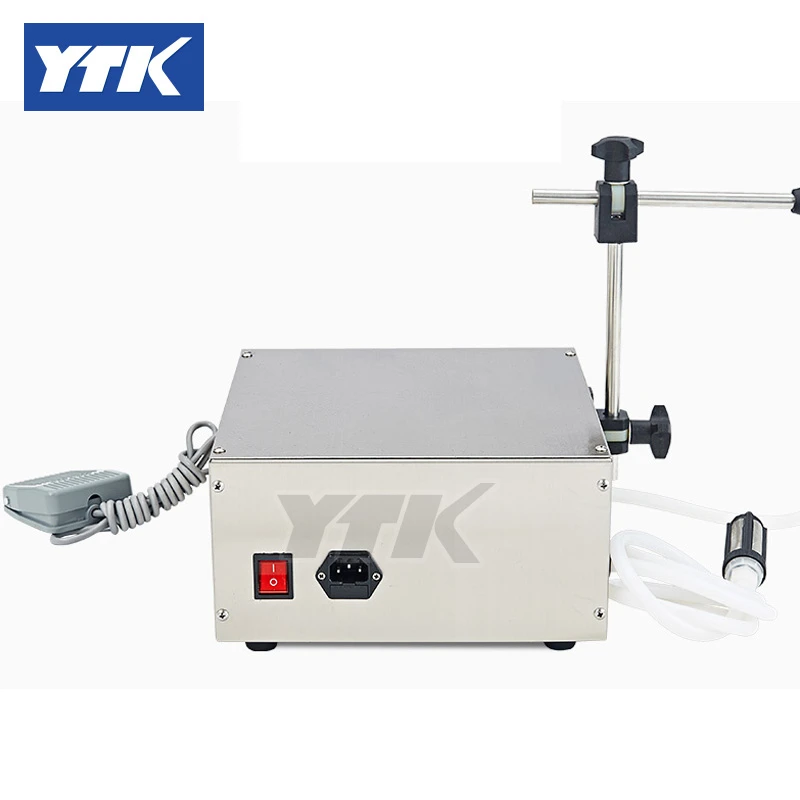 YTK 5-3500 мл разливочная машина для мягких напитков с цифровым управлением GFK160, масло для воды, парфюма, молока, маленький наполнитель для бутылок