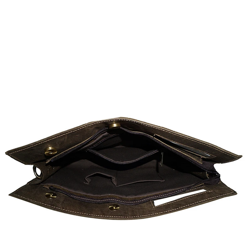Для Мужчин's Винтаж Стиль из натуральной яловой кожи клатч Повседневное