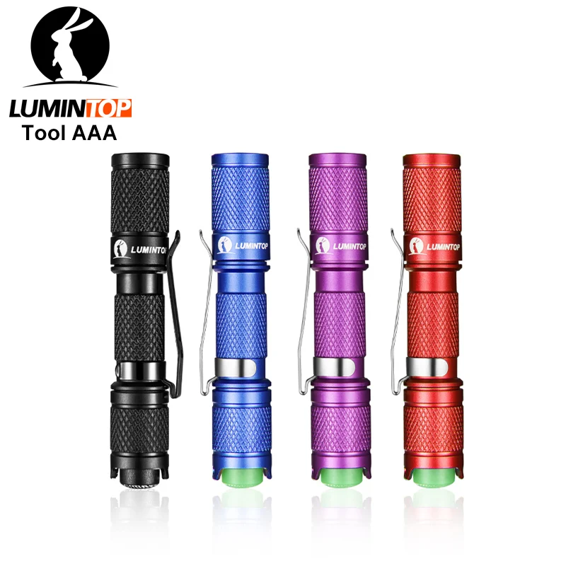 LUMINTOP Tool AAA цветной фонарик 110 люмен Карманный Брелок EDC мини с Cree XP G2 Led IP68