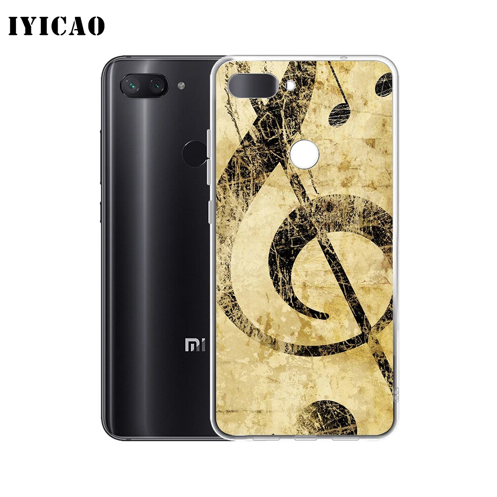 IYICAO музыкальный Мягкий силиконовый чехол для телефона Xiaomi Redmi 4A 5A 6A note 7 6 5 Pro Plus 4X
