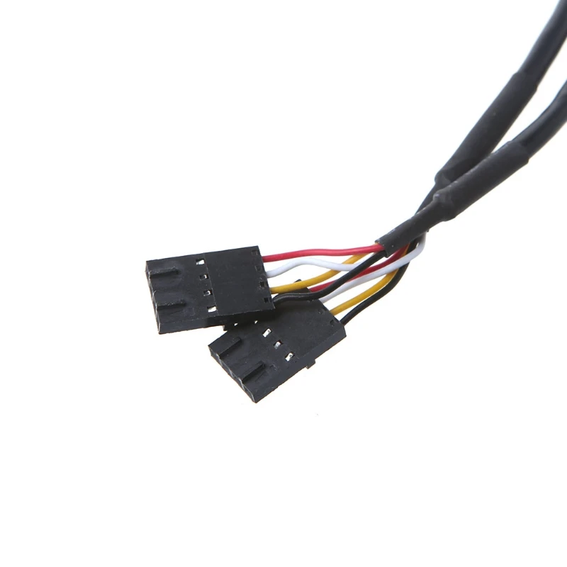 ПК Чехол Внутренний 9 Контактный USB 2 0 папа от 1 до 4 Женский разветвитель PCB чипсет