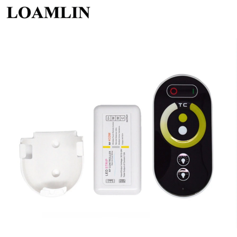RGB LED RF контроллер Светодиодная лента диммер Цветовая температура DC12 24V 12A RF6 ключ
