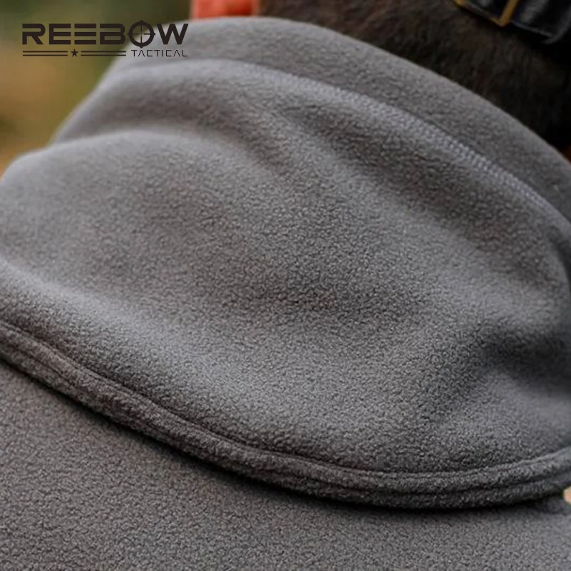 Мужская Флисовая Куртка REEBOW легкая тактическая куртка в стиле милитари для