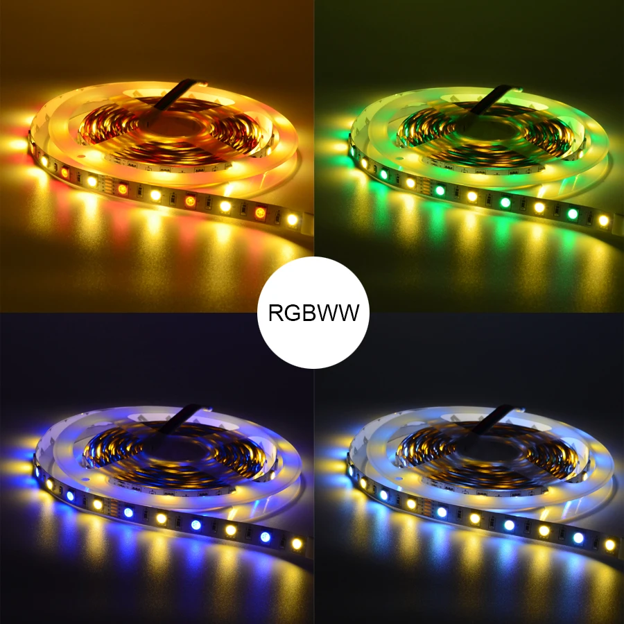Светодиодная лента Zigbee RGBW водонепроницаемая с ZLL Echo Plus и Lightfy Hub|Контролеры RGB| |