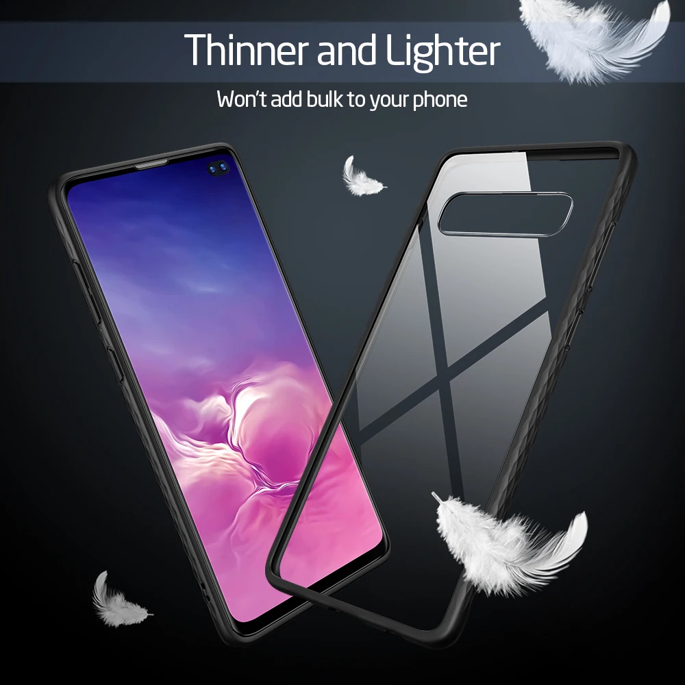 Чехол ESR из закаленного стекла для samsung Galaxy S10 Note 10 Plus, Роскошный Жесткий чехол для samsung S10 e, чехол-бампер для samsung S10 Plus