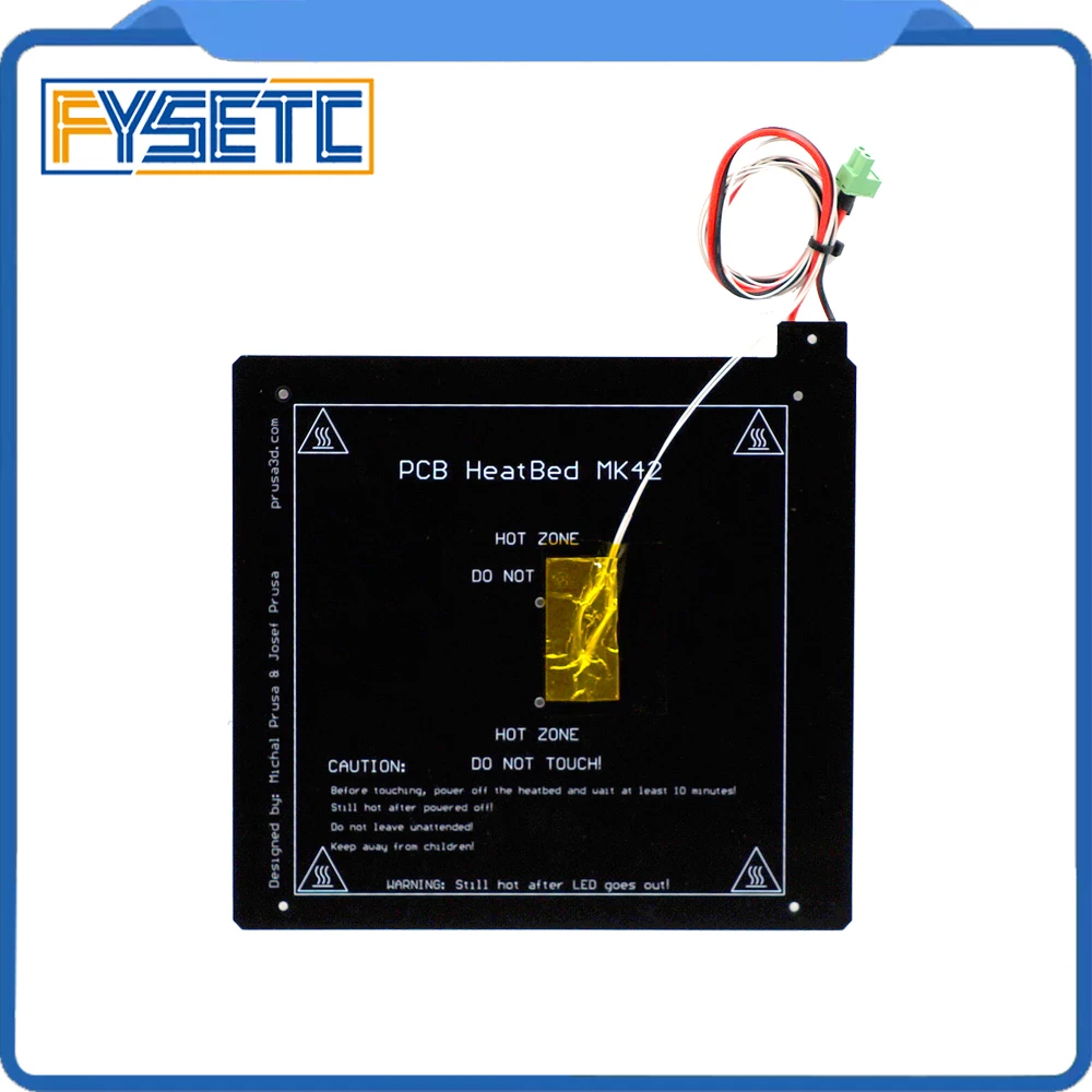 Prusa i3 MK2 MK2S 3d принтер кровать с подогревом алюминиевый сплав клон 255X235 мм + резистор