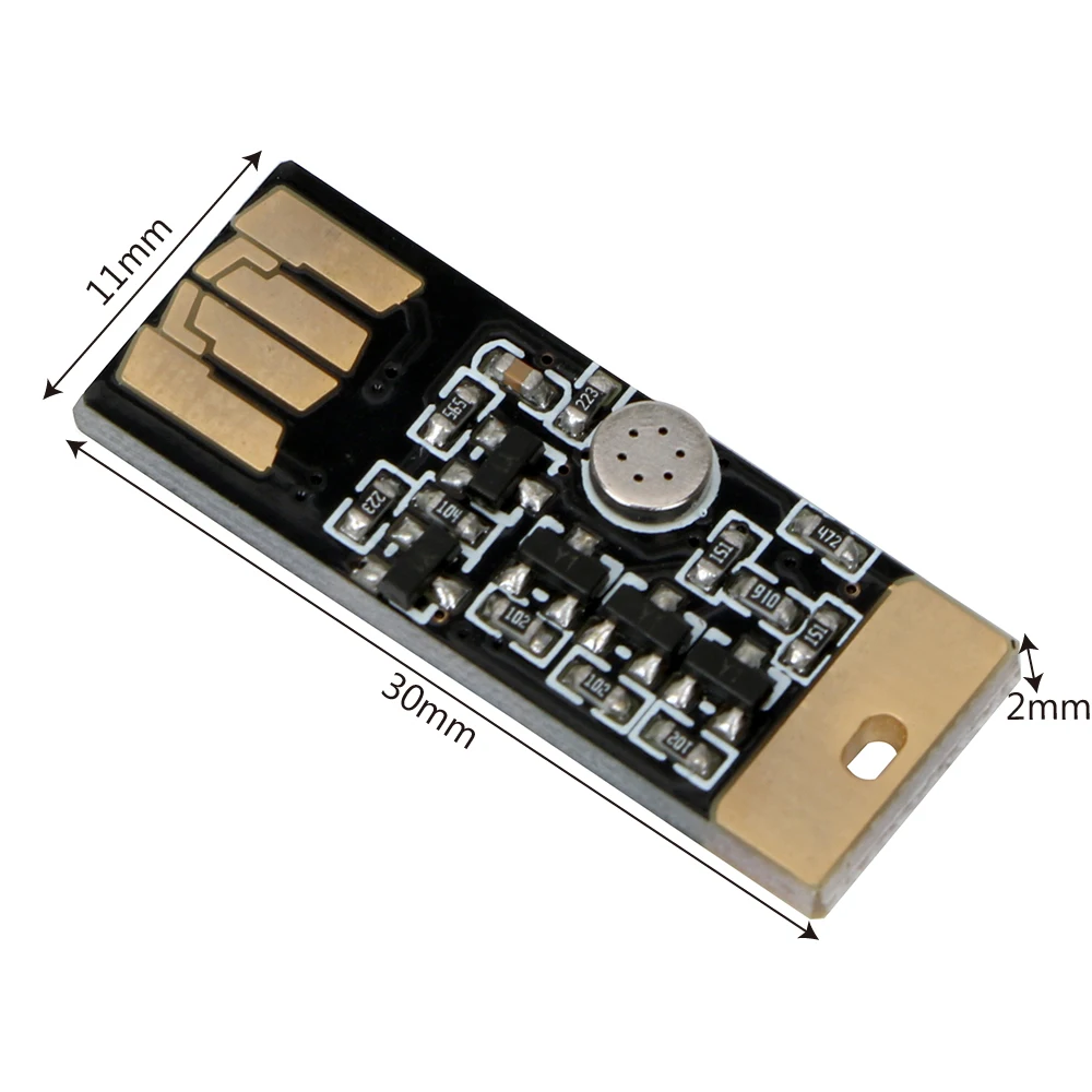 Светодиодный светильник для автомобиля с usb-разъемом, автомобильный светильник для сенсорного и звукового управления, RGB музыкальный ритм, декоративный светильник