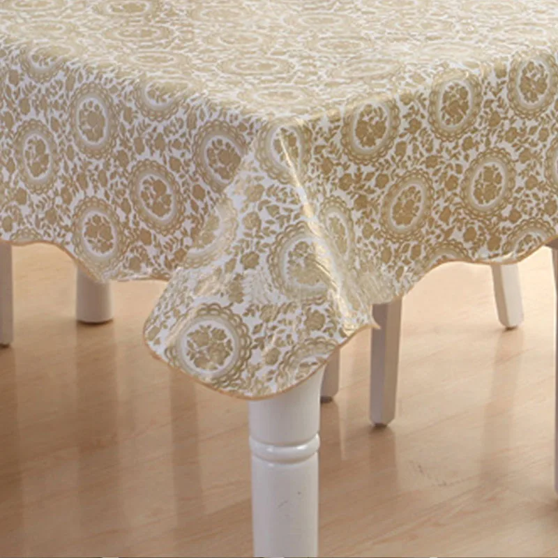 Многофункциональная Цветочная Водонепроницаемая скатерть с маслостойким