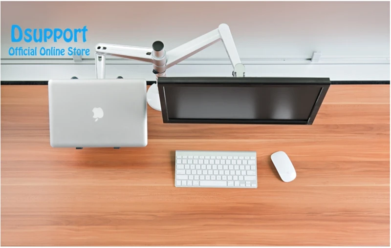 Мультимедийный настольный держатель с двумя ручками 25 дюймов Monior + подставка для