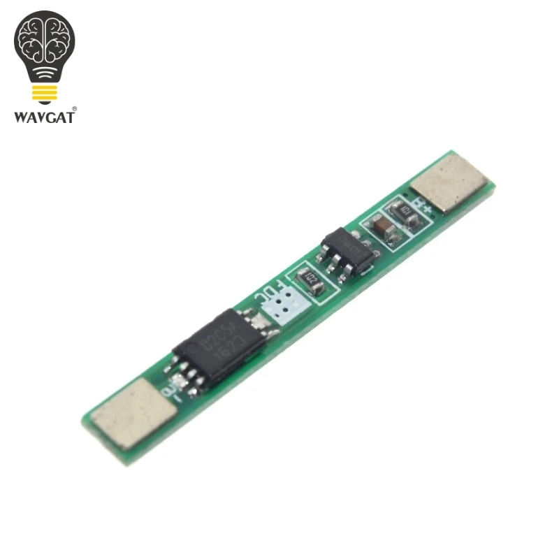 WAVAGT 5 шт. 1S 3 7 V 3A li ion BMS PCM плата защиты батареи pcm для 18650 литий ионного