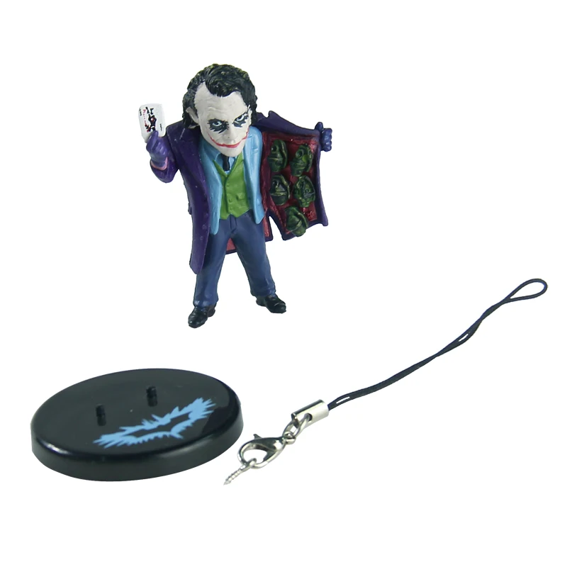 Бэтмен Джокер ПВХ фигурку Коллекция игрушек брелок или модель игрушки 5 шт./компл.