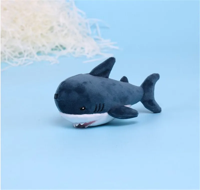 Кулоны для ключей с плюшевой подвеской в виде акулы 15 см мягкая игрушечная кукла