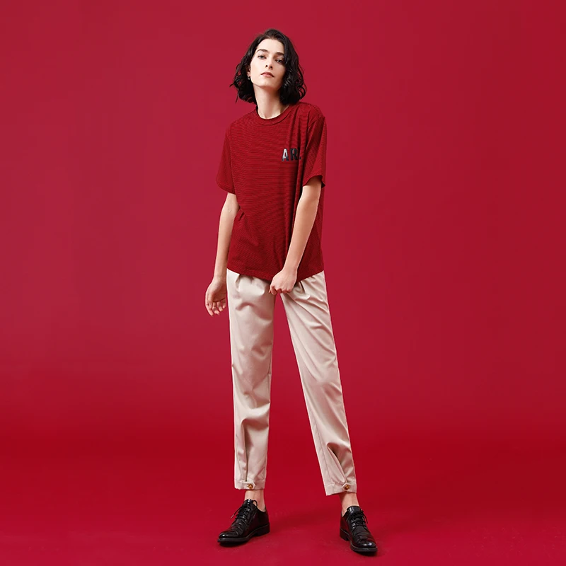 Toyouth 2018 новые летние Корейский Ulzzang универсальные Свободные О образным вырезом