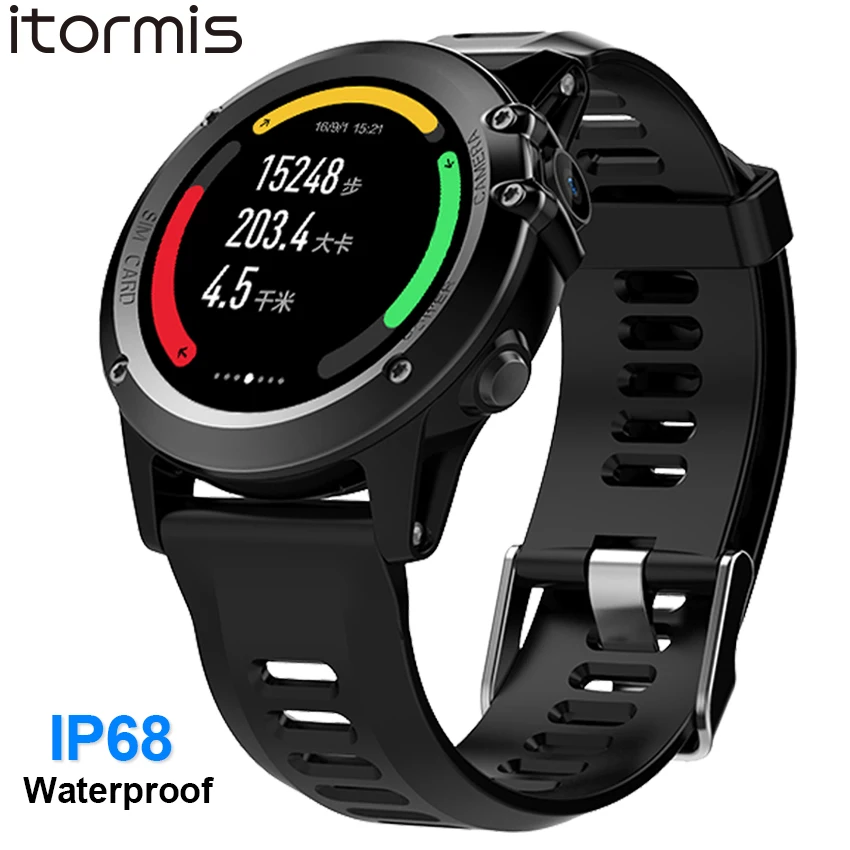 ITORMIS IP68 Водонепроницаемые на платформе Android GPS Смарт часы Smartwatch наручные 3g SIM WiFi