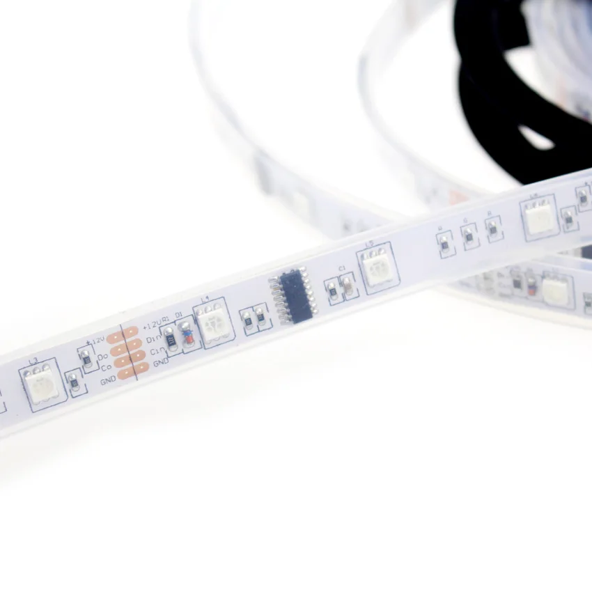 Цифровая лента постоянного тока 12 В lpd 6803 smd5050 rgb Светодиодная Адресуемая ic6803