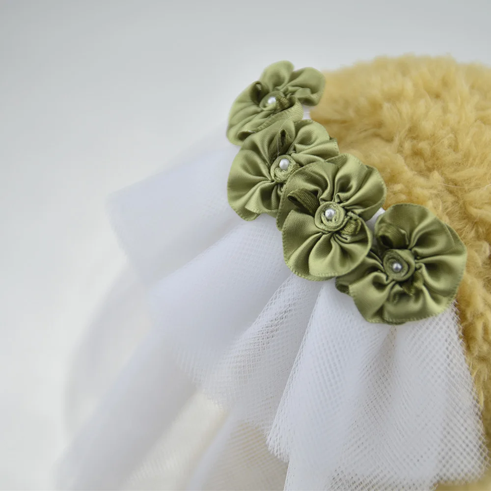 Вуаль для собак Гламурная маленькая собака кошка свадебное платье вуаль невесты