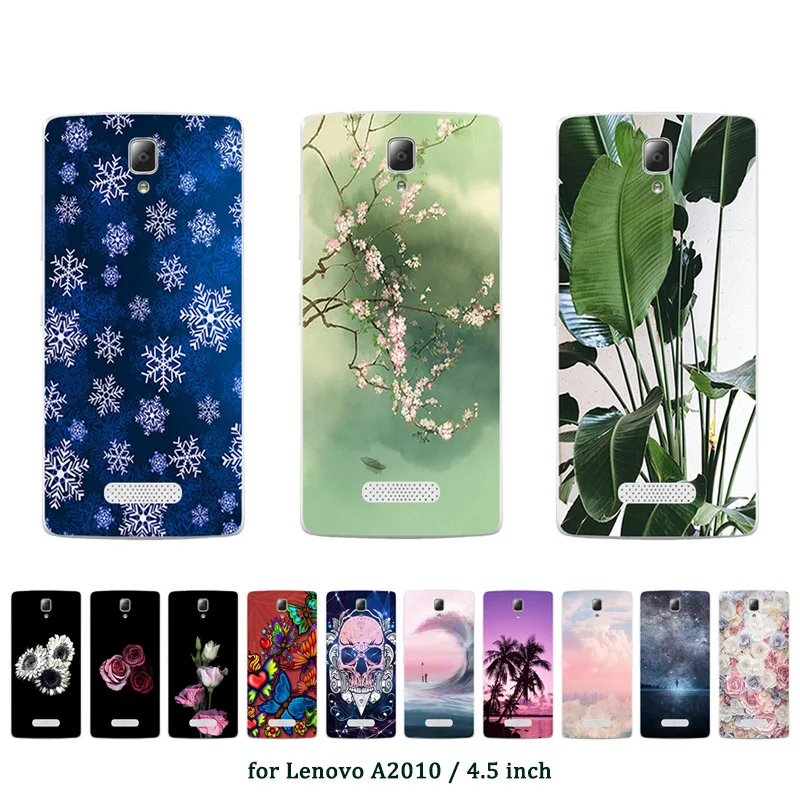 Мягкий силиконовый чехол для телефона Lenovo A2010 A 2010 с кокосовым принтом задняя