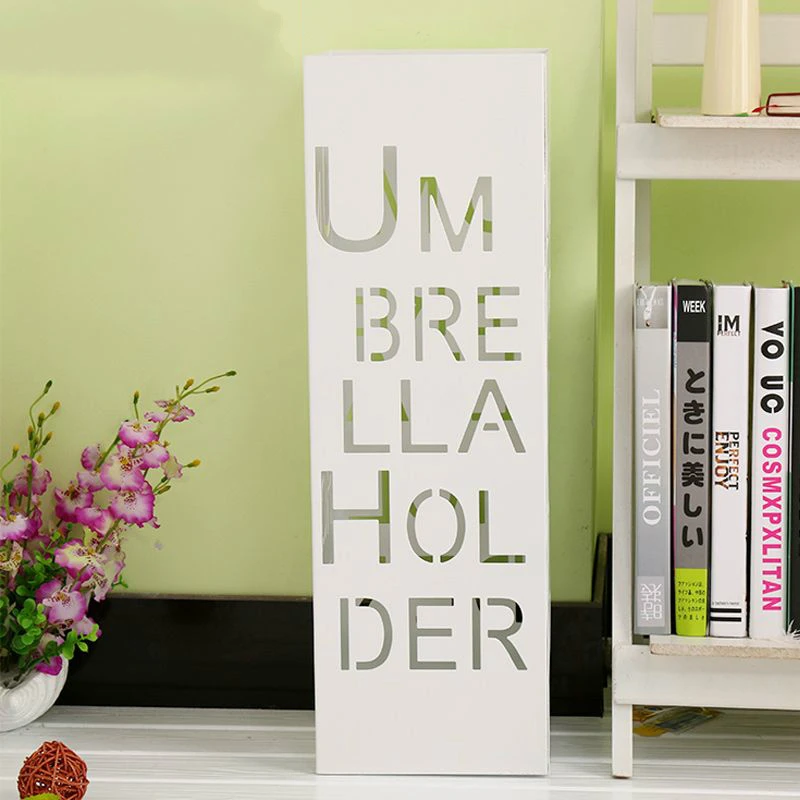 Креативная подставка для зонта модная железная дома и офиса стойка с надписью
