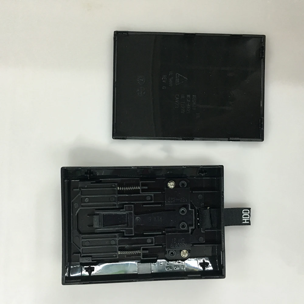 Для Xbox 360 Slim Внутренний корпус для жесткого диска чехол Черный Сменный Чехол