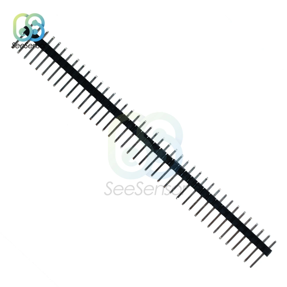 10 шт. 40Pin 1x40P 2 54 мм наружный Однорядный штырьковый коннектор для Arduino|Соединители| |