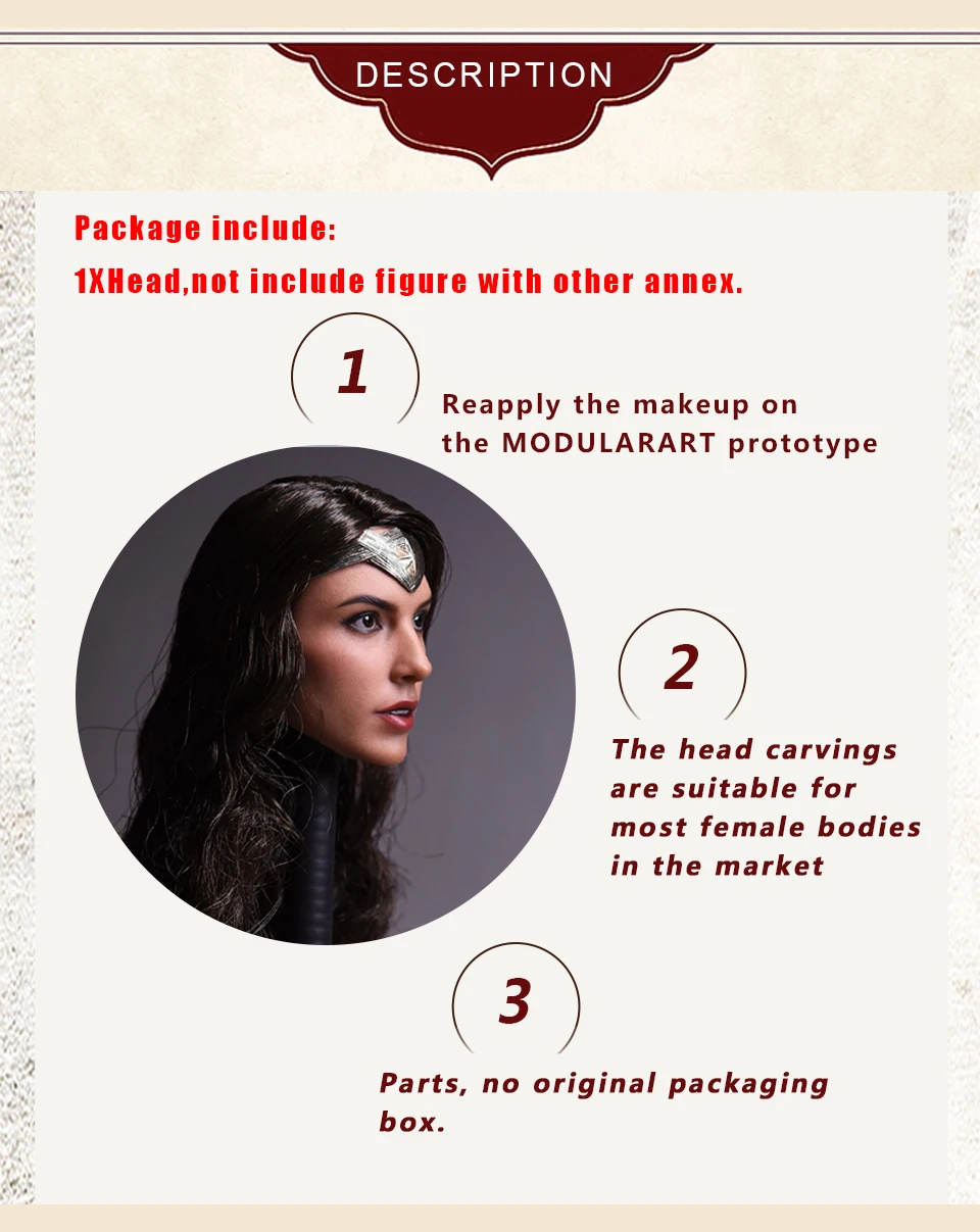 1/6 масштаб чудо женщина голова лепить резьба Gal Gadot модель подходит 12 дюймов горячие игрушки Phicen TBLeague женская фигура тело кукла игрушки подарок