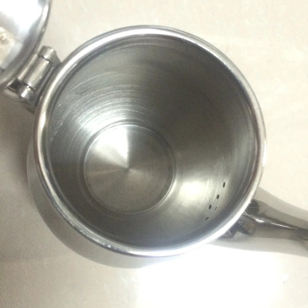 Чайный горшок высшего качества из нержавеющей стали с зеркальной поверхностью |